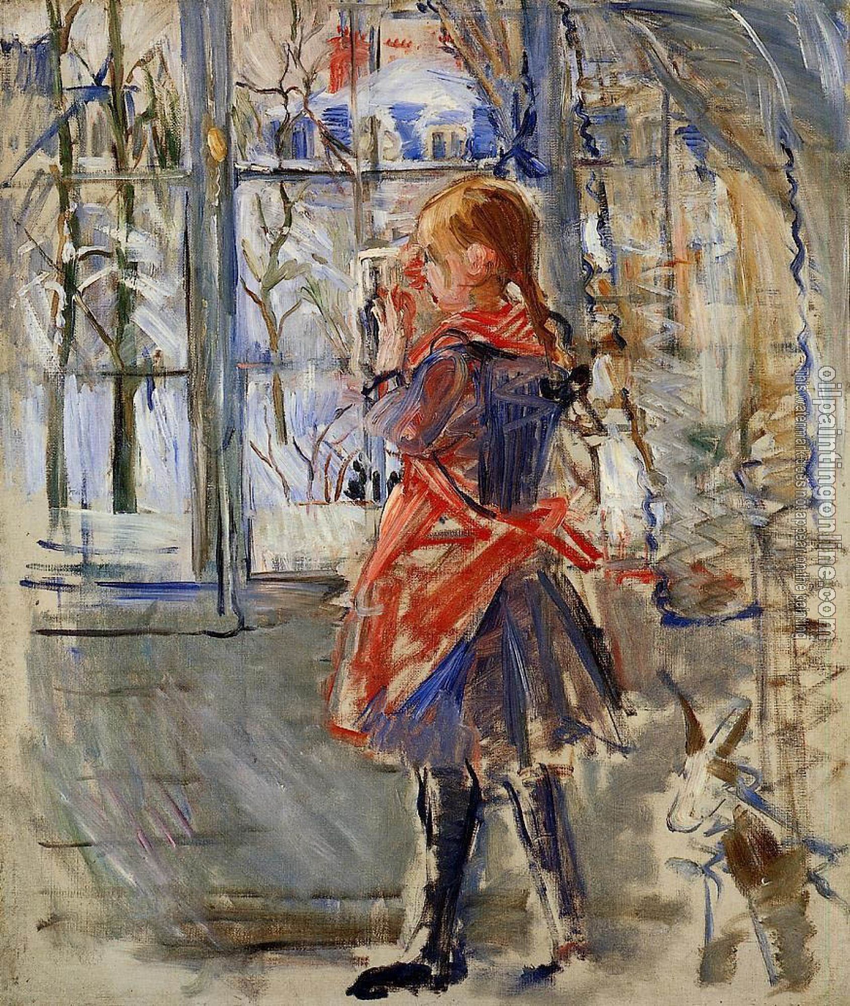 Morisot, Berthe - Child with a Red Apron